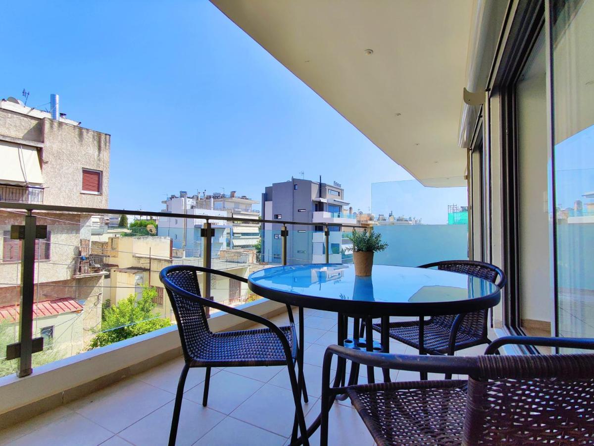 Wsd Luxury Bright 2Bd Apt With Sea View Balcony Atenas Exterior foto