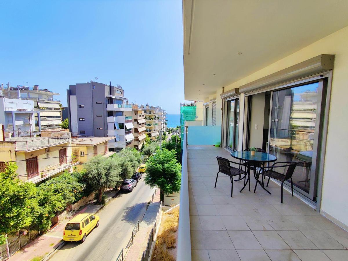 Wsd Luxury Bright 2Bd Apt With Sea View Balcony Atenas Exterior foto